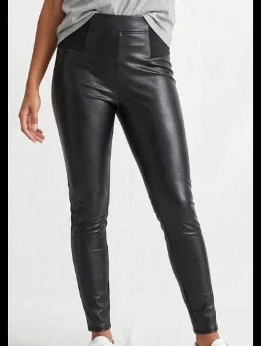 A New Day Pleather Leggings (M)